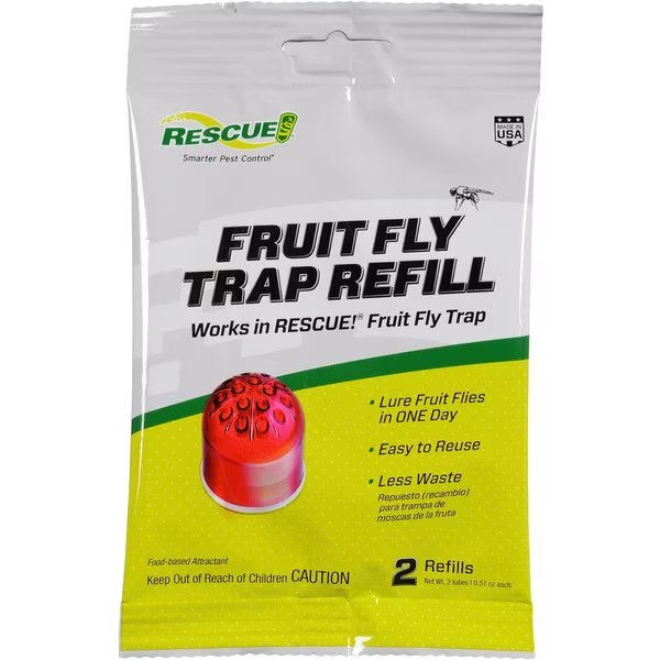 RESCUE Fruit Fly Trap 0.51 oz, Rescue, Mfr#: FFTA-DB12